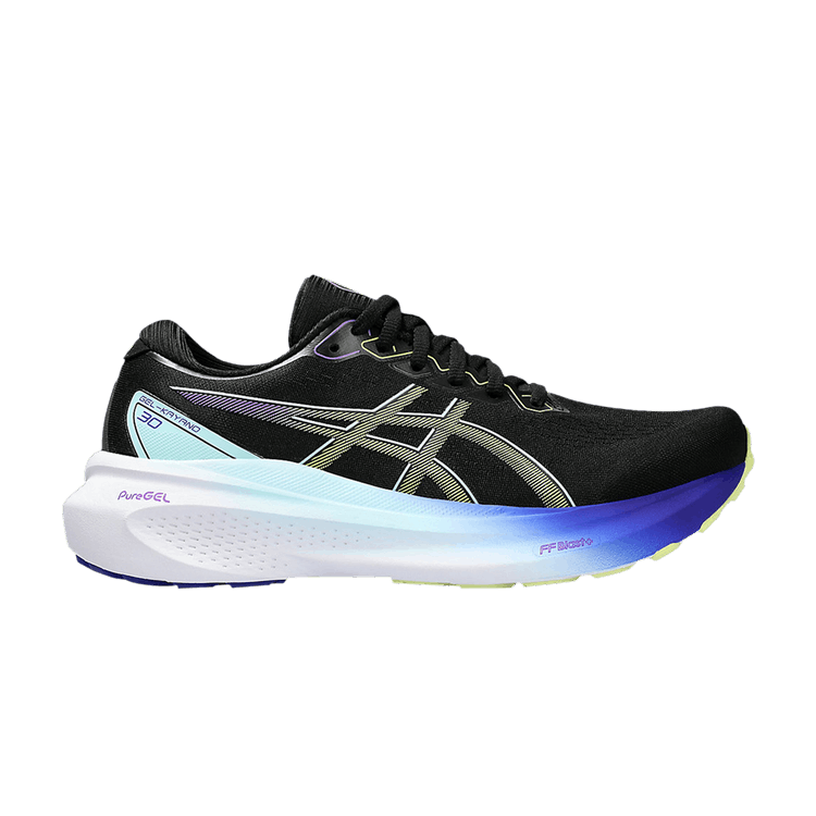 ASICS Gel-Kayano 30 Black Glow Yellow (Women's)