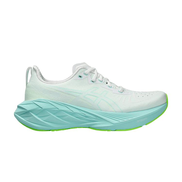 ASICS Novablast 4 White Illuminate Mint (Women's)