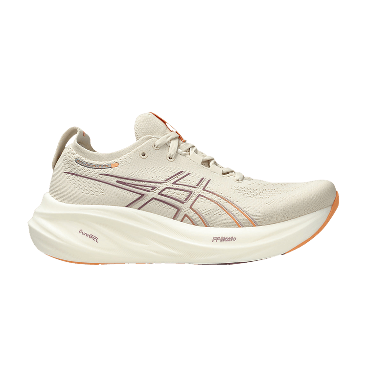 ASICS Gel-Nimbus 26 Oatmeal Faded Orange (Women's)