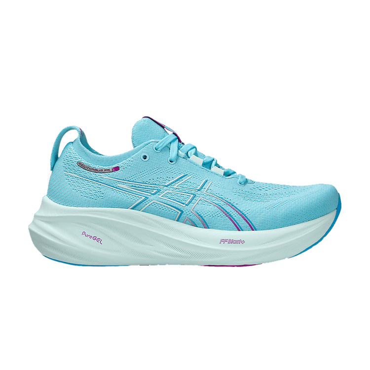 ASICS Gel-Nimbus 26 Bright Cyan Bold Magenta (Women's)