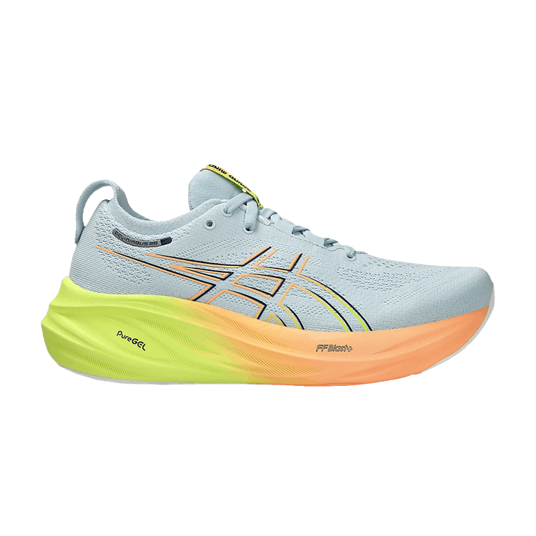 ASICS Gel-Nimbus 26 Paris Cool Grey Safety Yellow (Women's)