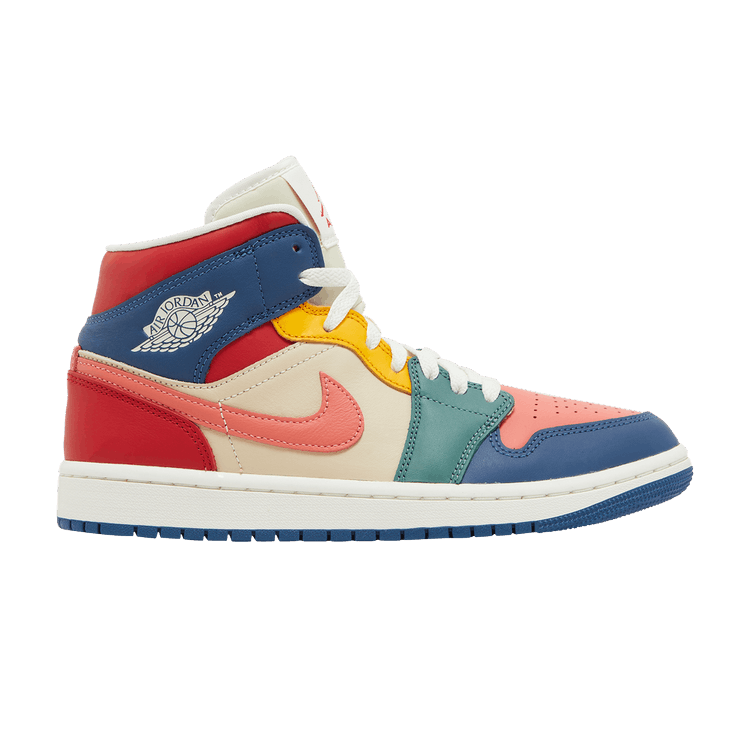 Jordan 1 Mid SE Multi Color (2022) (Women's)