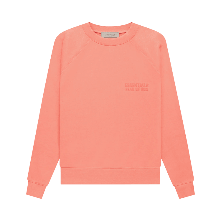 Fear of God Essentials Crewneck 'Coral' - Side Kicks