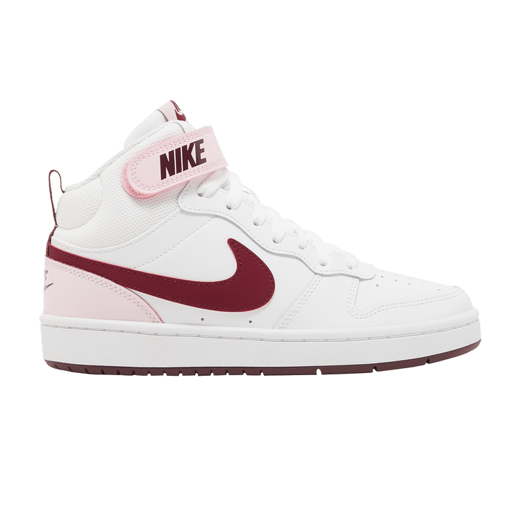 Nike Court Borough Mid 2 White Pink Foam (GS)