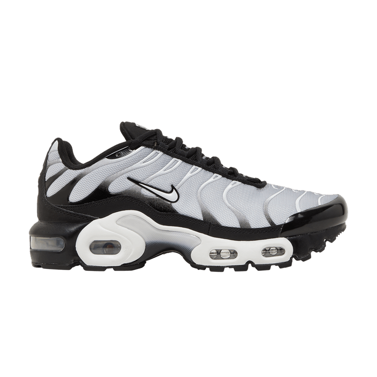 Nike Air Max Plus Black Metallic Silver White (GS)