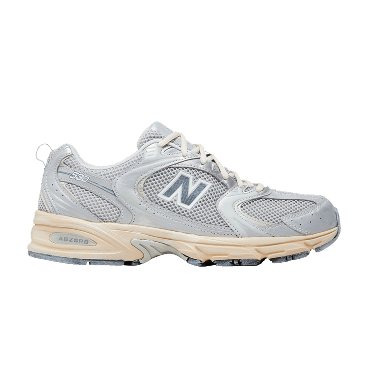 New Balance 530 Vintage Silver Metallic Moonbeam