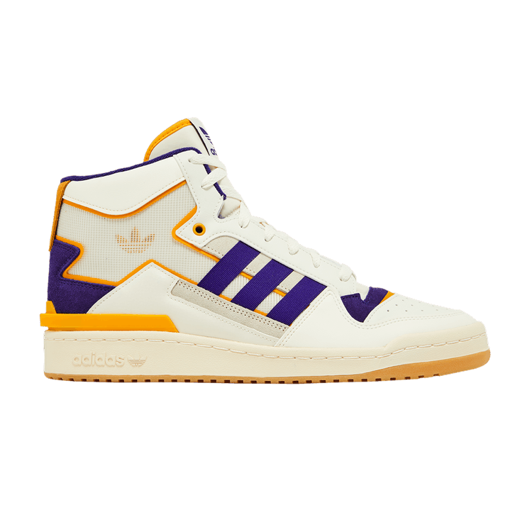 adidas Forum Exhibit Mid Inside Out White Purple Gold