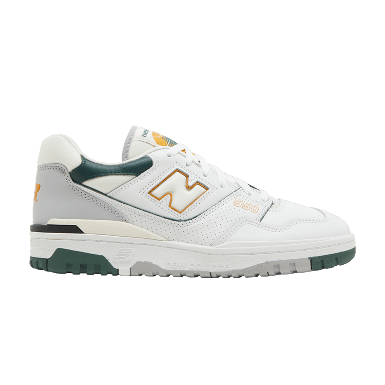 New Balance 550 White Nightwatch Green