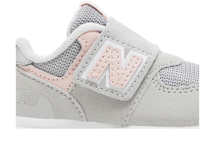 New Balance 574 Hook and Loop Rain Cloud Pink Haze (TD)