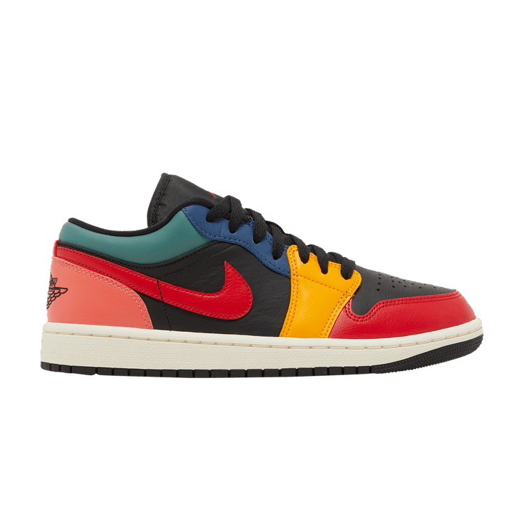 Air Jordan 1 Low SE Black Multi-Color (Women's)