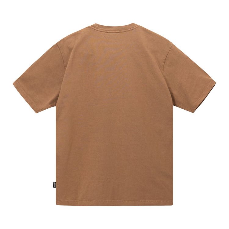 Stussy Heavyweight Pigment Dyed Crew Brown