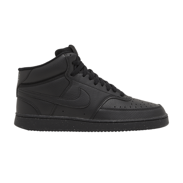 Nike Court Vision Mid Next Nature Triple Black