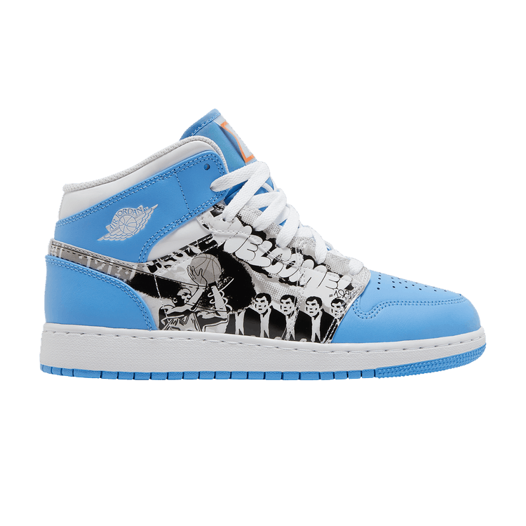 Jordan 1 Mid Sneaker School Game Winner (GS)