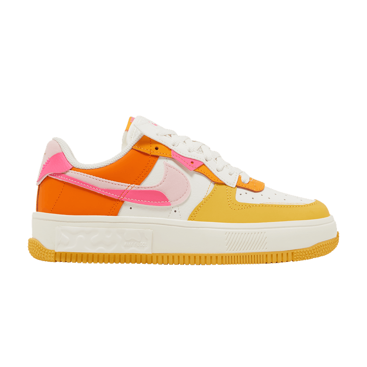 Nike Air Force 1 Fontanka Summit White Yellow Orange (Women's)