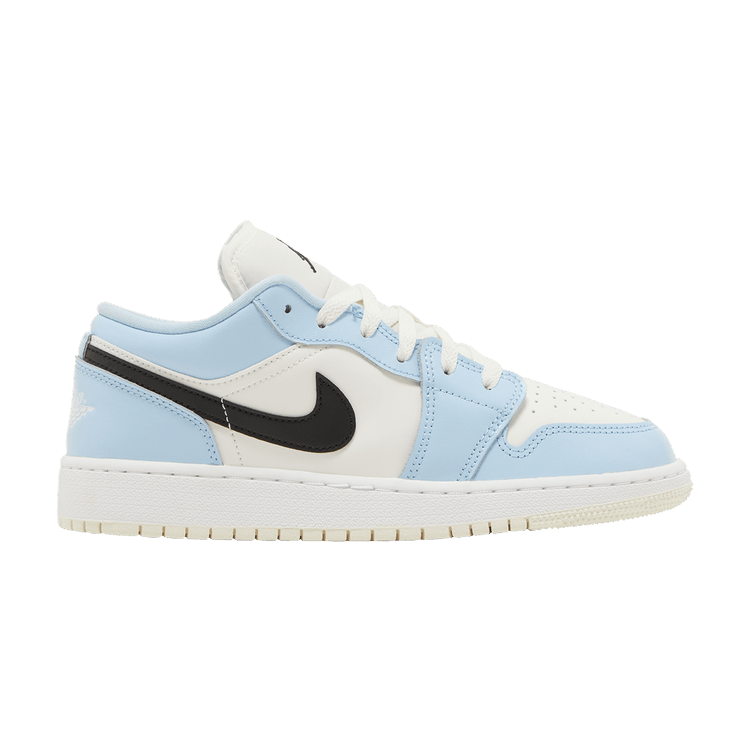 Jordan 1 Low Ice Blue Black (GS)