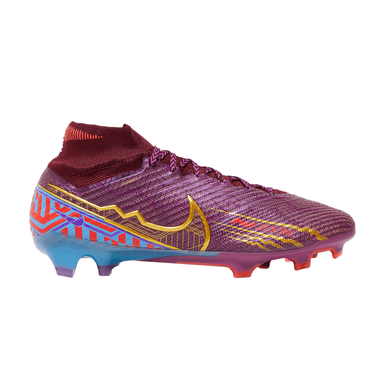 Nike Zoom Superfly 9 Elite KM FG Mbappe Dark Beetroot