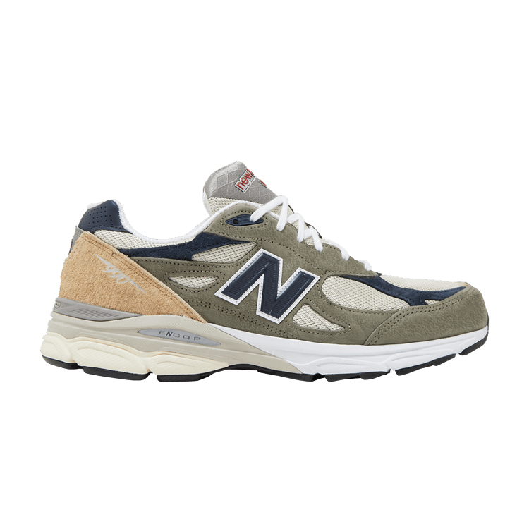 New Balance 990v3 MiUSA Grey Blue Olive