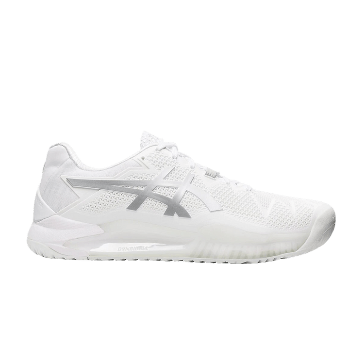 ASICS Gel-Resolution 8 White Pure Silver