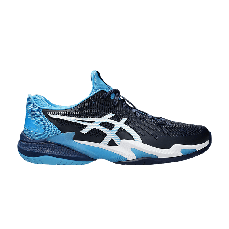 ASICS Court FF 3 Novak Blue Expanse White