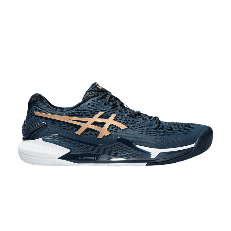 ASICS Gel-Resolution 9 French Blue Pure Gold