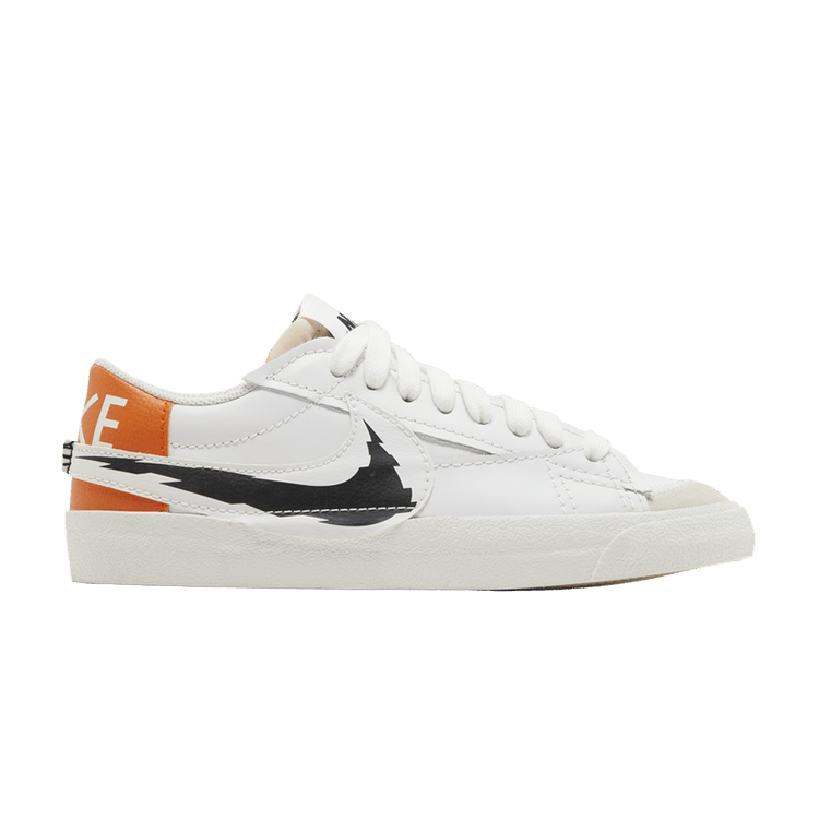 Nike Blazer Low 77 Jumbo White Summit White Magma Orange Black