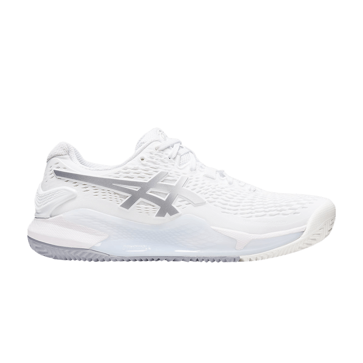 ASICS Gel-Resolution 9 Clay White Pure Silver (Women's)