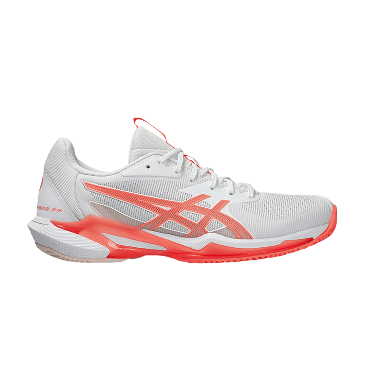 ASICS Solution Speed FF 3 Clay White Sun Coral (Women's)