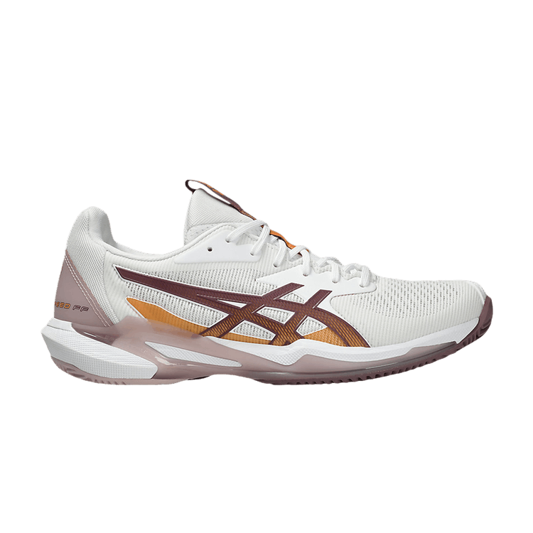 ASICS Solution Speed FF 3 Clay White Dusty Mauve (Women's)