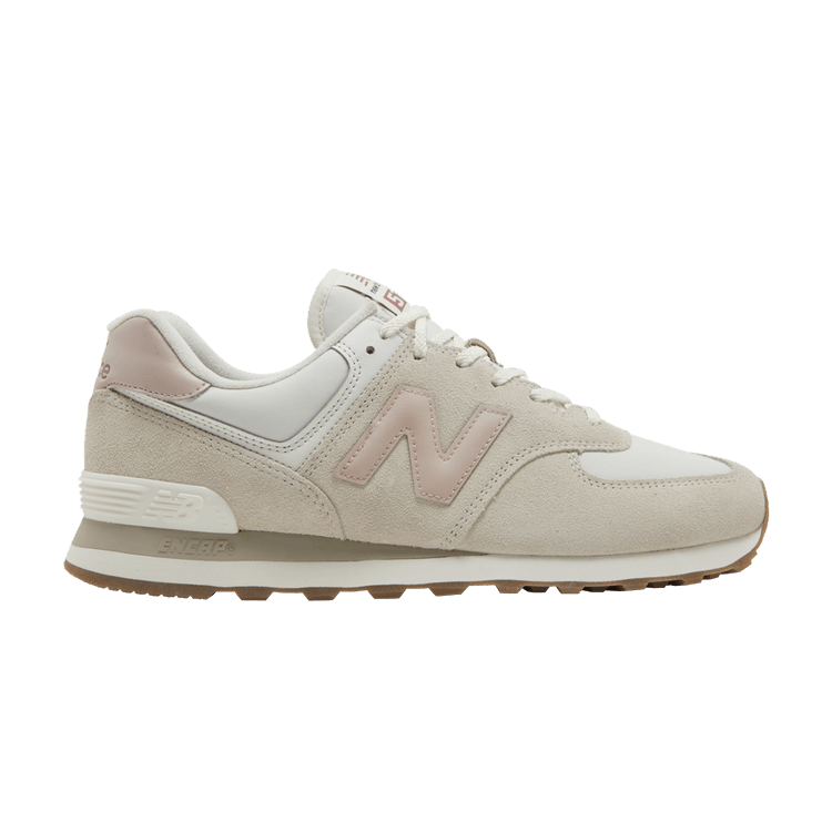 New Balance 574 White Pink Gum