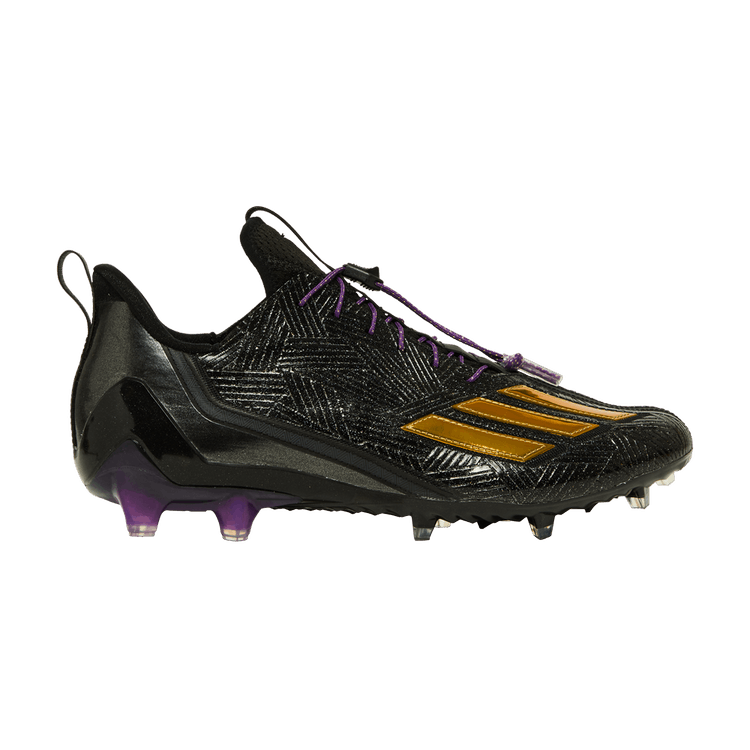 adidas Black Panther Adizero 12.0 Marvel Core Black Gold Metallic Tribe Purple