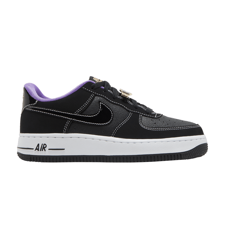 Nike Air Force 1 Low '07 LV8 World Champ Black Purple (GS)