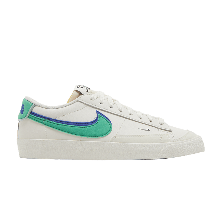 Nike Blazer Low 72 Double Swoosh Sail Green Blue