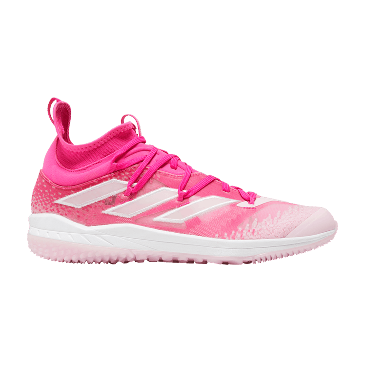 adidas Adizero Afterburner NWV Turf Team Shock Pink Cloud White Clear Pink