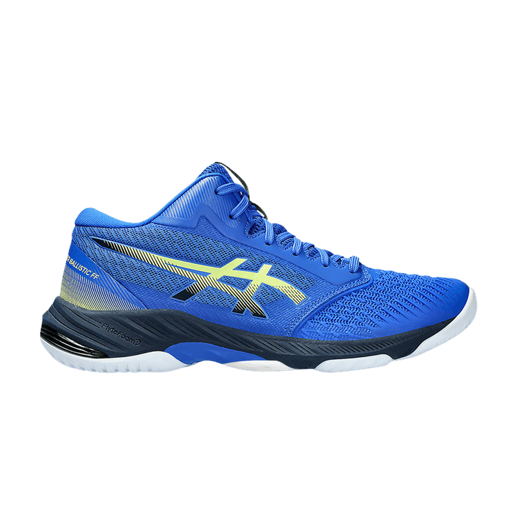 ASICS Netburner Ballistic FF 3 MT Illusion Blue Glow Yellow