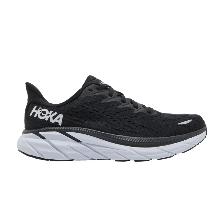 Hoka One One Clifton 8 Black White (Women's)