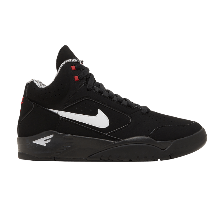 Nike Air Flight Lite II Mid Black White Varsity Red