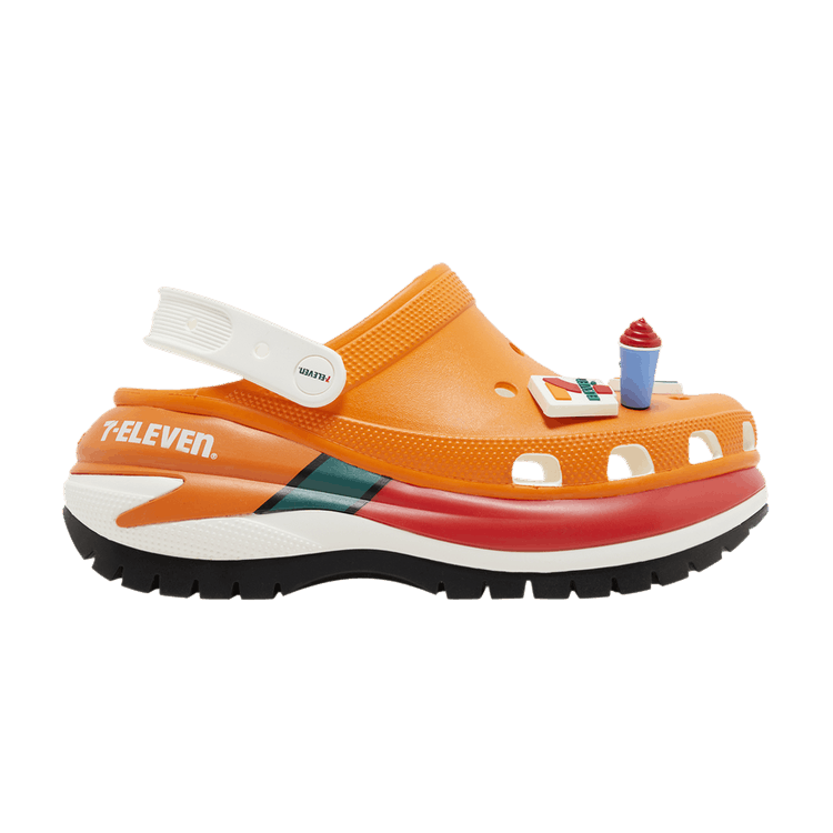 Crocs Mega Crush Clog 7-Eleven Orange