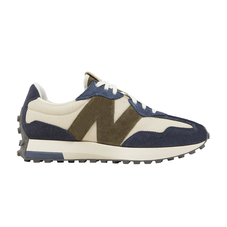 New Balance 327 Navy Bone Olive