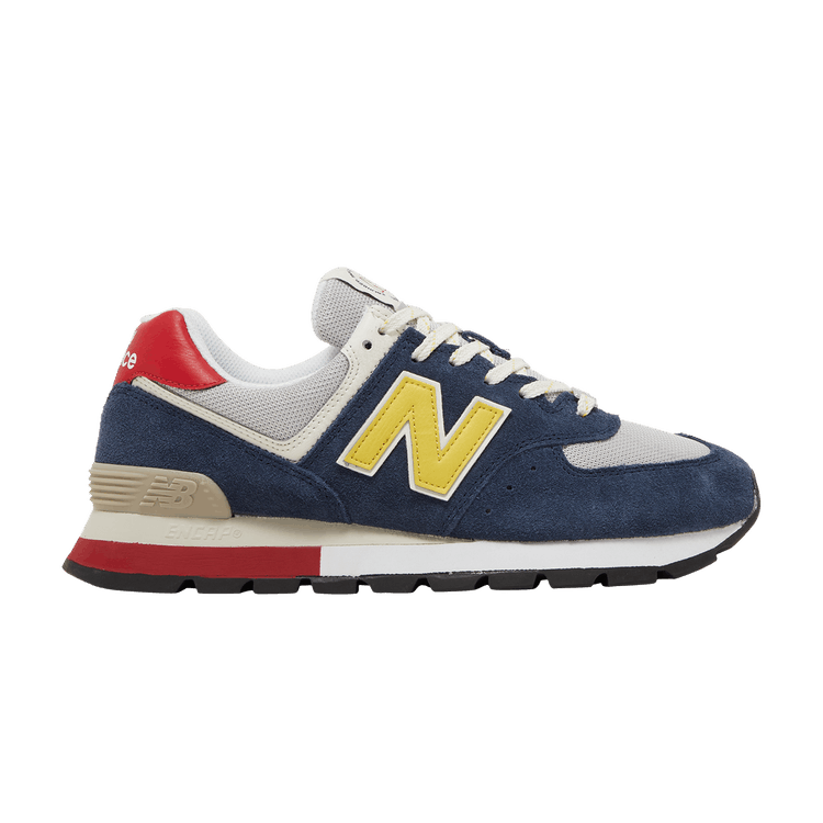 New Balance 574 Rugged Blue Yellow