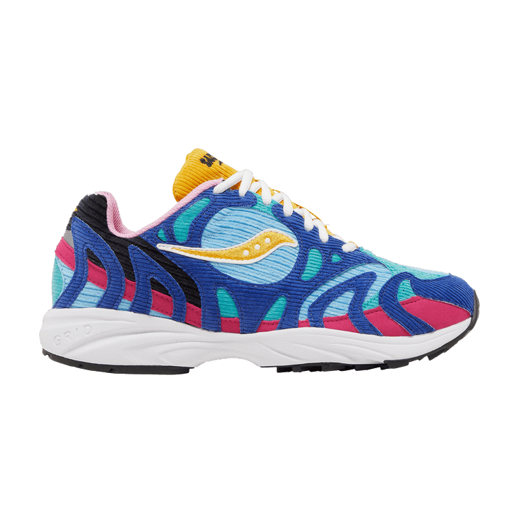 Saucony Grid Azura 2000 Corduroy Patchwork Multi-Color