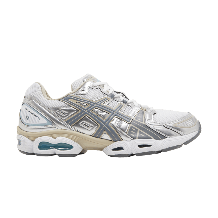 ASICS Gel-Nimbus 9 White Steel Grey