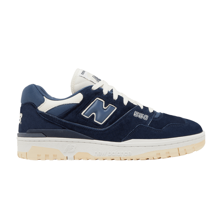 New Balance 550 Natural Indigo Suede