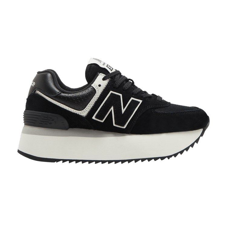 New Balance 574 Plus Black (Women's)