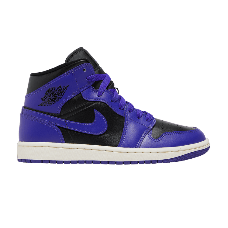 Jordan 1 Mid Purple Black (Women's)