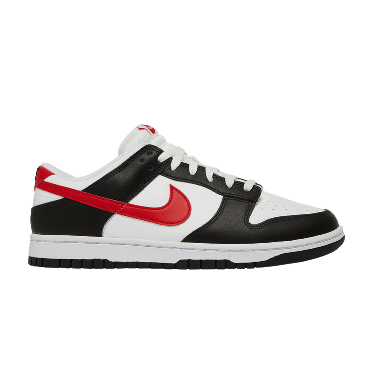 Nike Dunk Low Retro Red Swoosh Panda