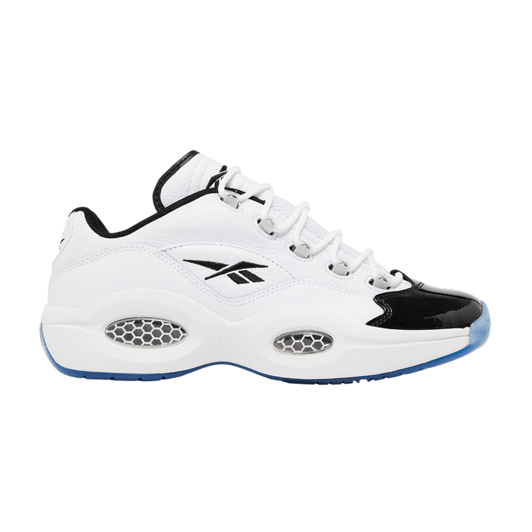 Reebok Question Low White Black Toe