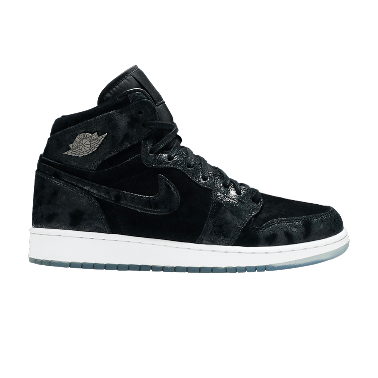 Jordan 1 Retro High Heiress Black Suede (GS)