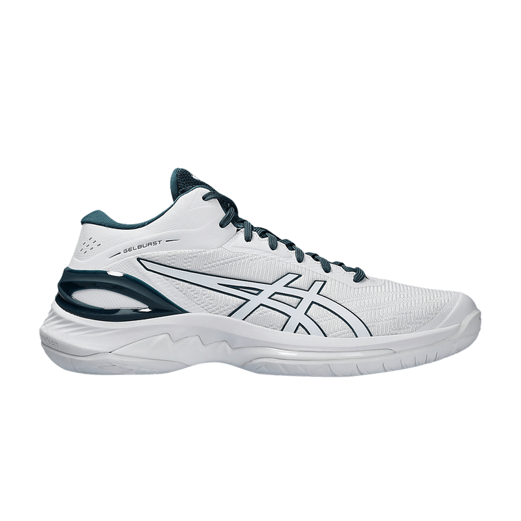 ASICS Gelburst 28 White Magnetic Blue