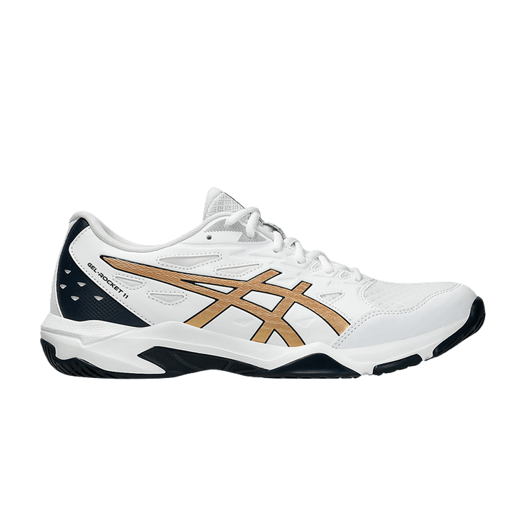 ASICS Gel-Rocket 11 White Pure Gold