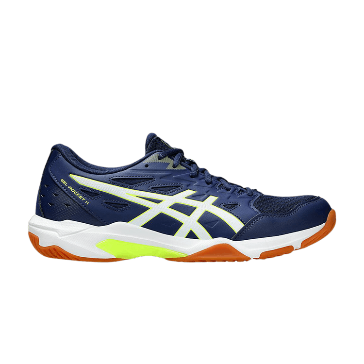 ASICS Gel-Rocket 11 Blue Expanse Safety Yellow